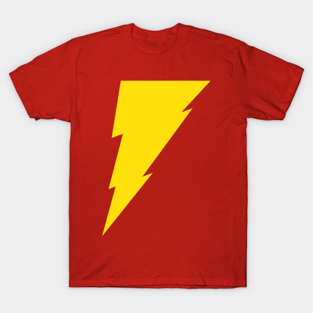 Shazam! flat T-Shirt by DuncanMaclean